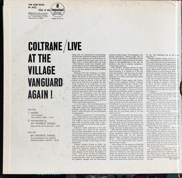 Live At The Village Vanguard Again!