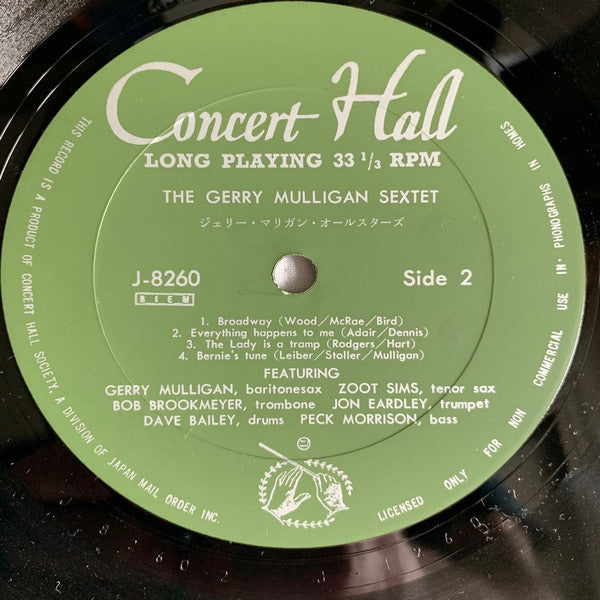 The Gerry Mulligan Sextet