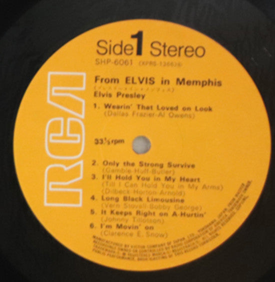 From Elvis In Memphis