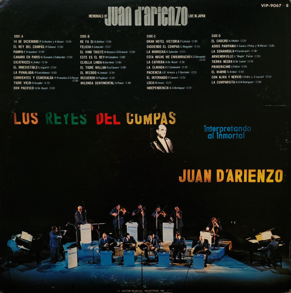 Memorials Of Juan D'arienzo - Live In Japan