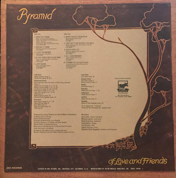 Pyramid Of Love And Friends