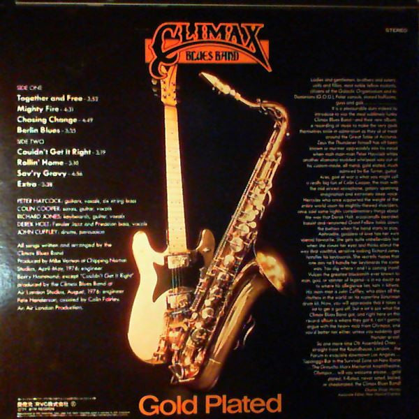 Gold Plated