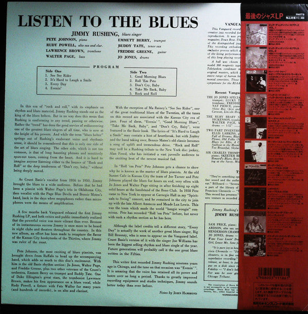 Listen To The Blues With Jimmy Rushing