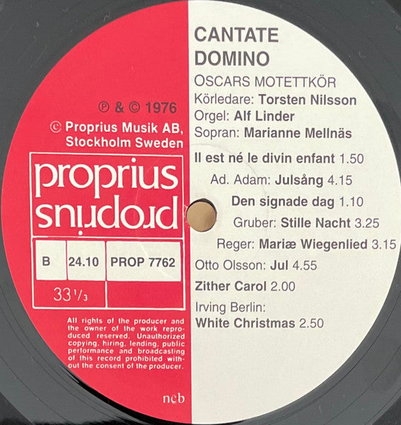 Cantate Domino