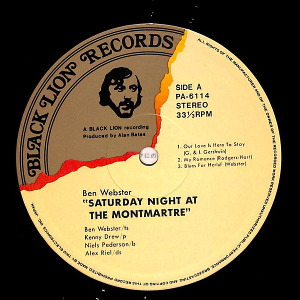 Saturday Night At The Montmartre