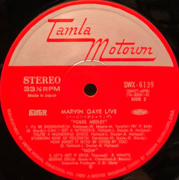 Marvin Gaye Live!