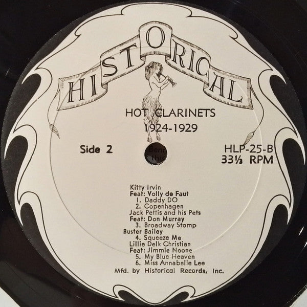 Hot Clarinets 1924-1929