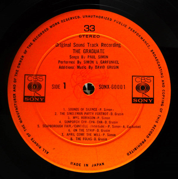 The Graduate (Original Sound Track Recording)