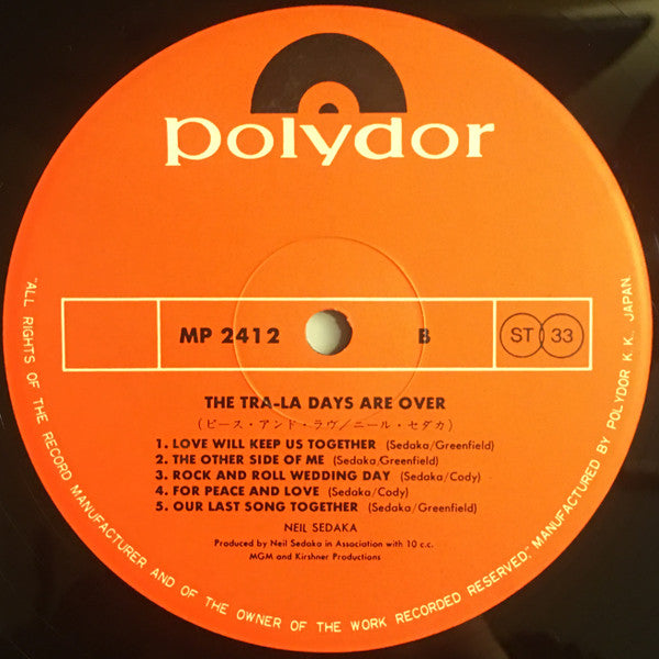 The Tra-La Days Are Over