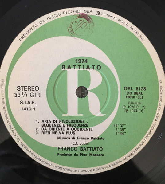1974 Sulle Corde Di Aries / Clic