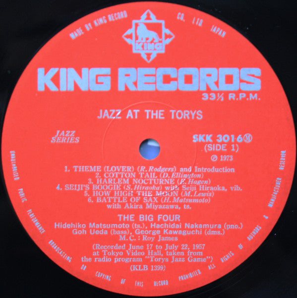 Jazz At The Torys