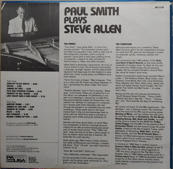 Paul Smith Plays Steve Allen