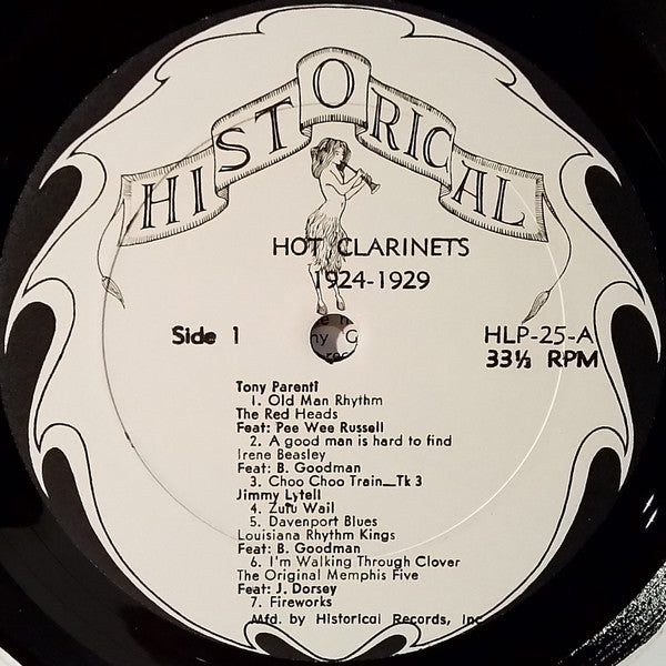 Hot Clarinets 1924-1929