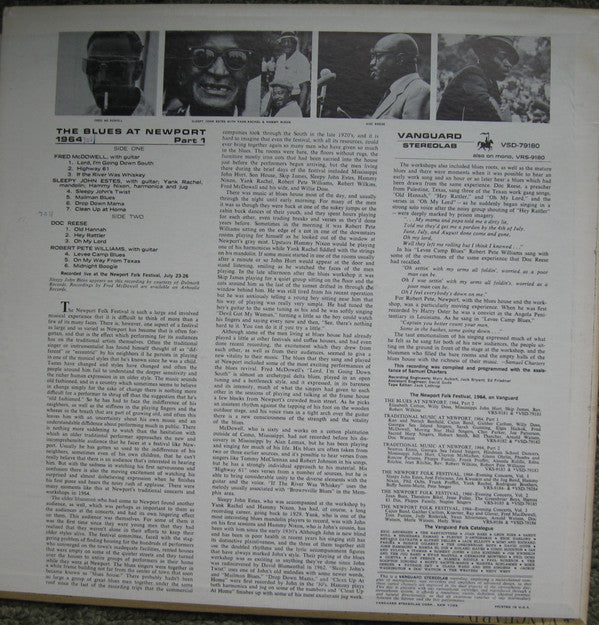 The Blues At Newport / 1964 / Part 1