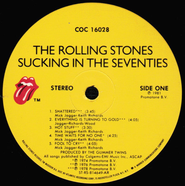 Sucking In The Seventies