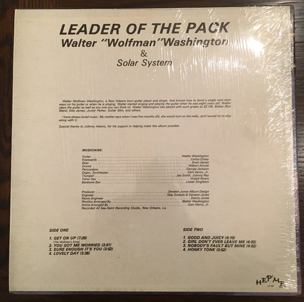 Leader Of The Pack