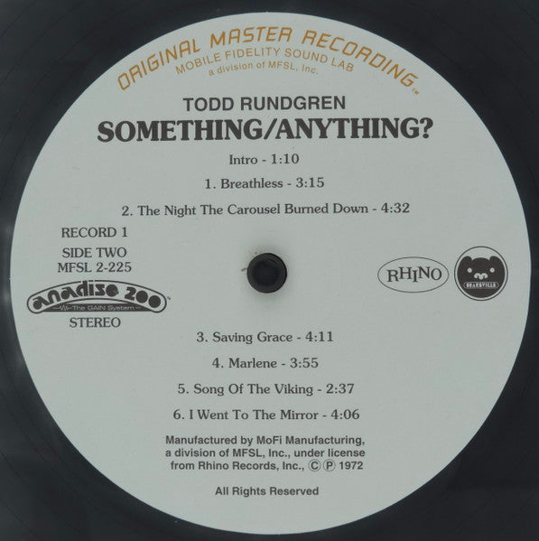 Something / Anything?