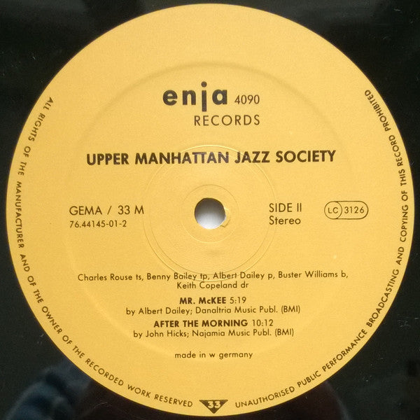 The Upper Manhattan Jazz Society