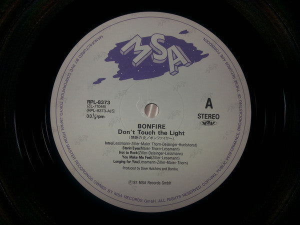 Don't Touch The Light