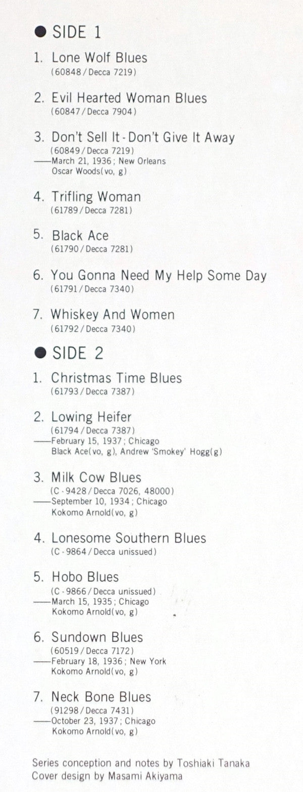 Slide Guitar Blues 1934-1937