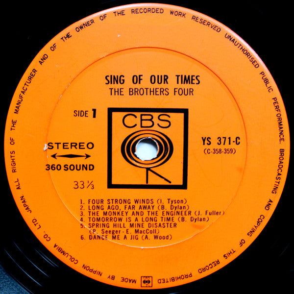 Sing Of Our Times