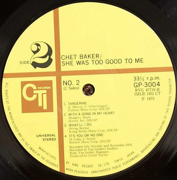 She Was Too Good To Me = 枯葉
