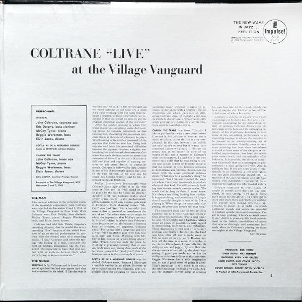 "Live" At The Village Vanguard