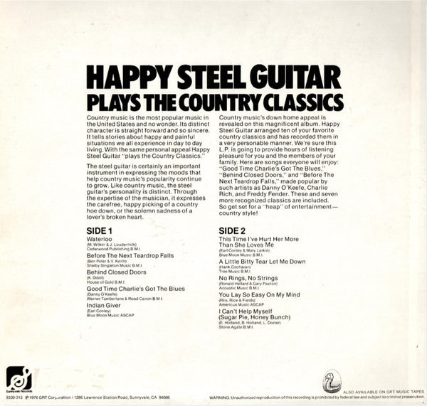 Plays The Country Classics