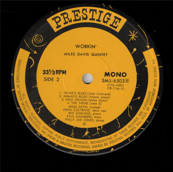 Workin' With The Miles Davis Quintet