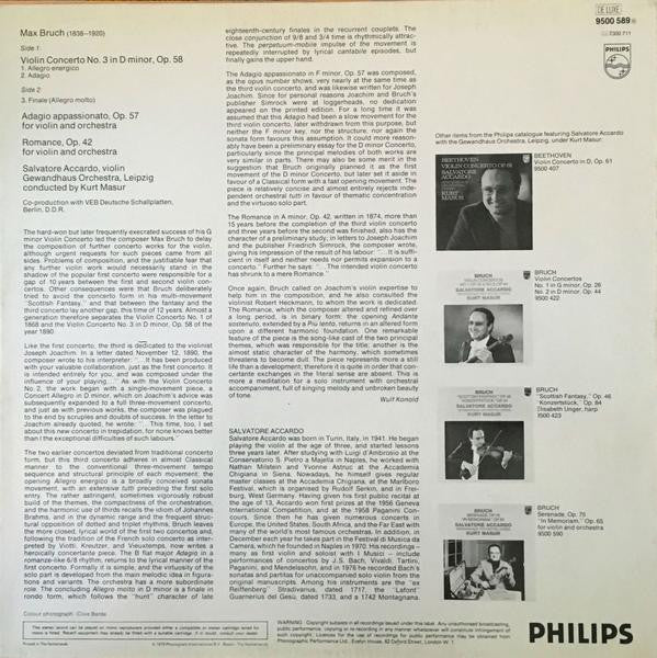 Violin Concerto No. 3, Op. 58 / Adagio Appassionato, Op. 57 / Romance, Op. 42