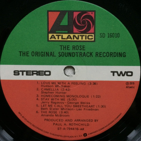 The Rose - The Original Soundtrack Recording