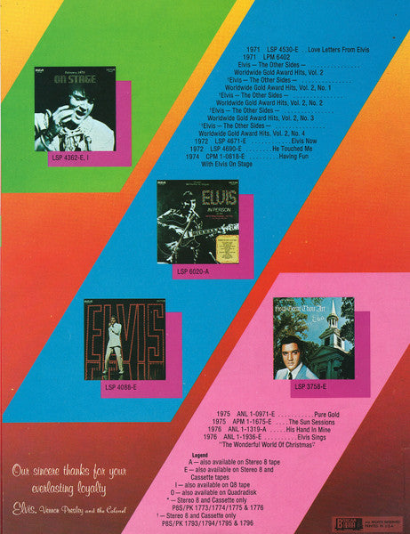 Elvis In Concert