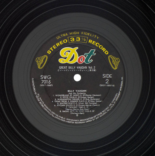 Golden Billy Vaughn Vol. 2