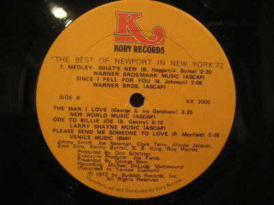 The Best Of Newport In New York '72 (Volume 1)