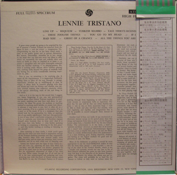 Lennie Tristano