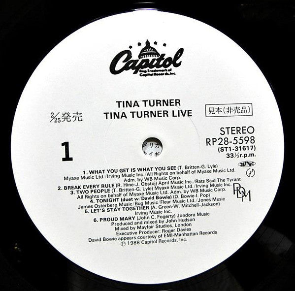 Tina Live