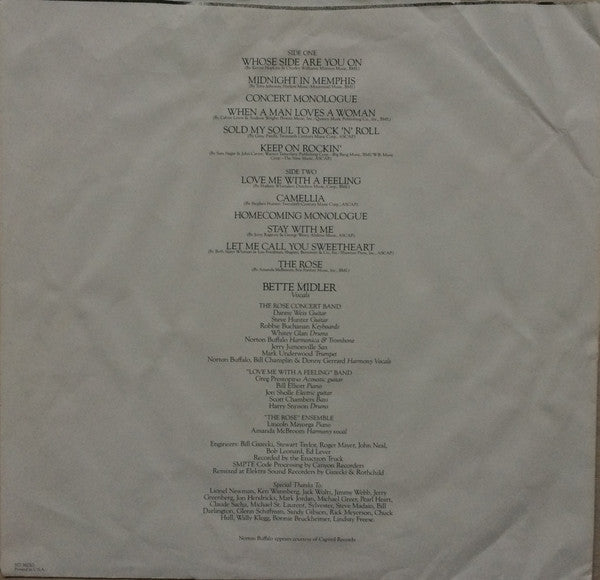 The Rose - The Original Soundtrack Recording