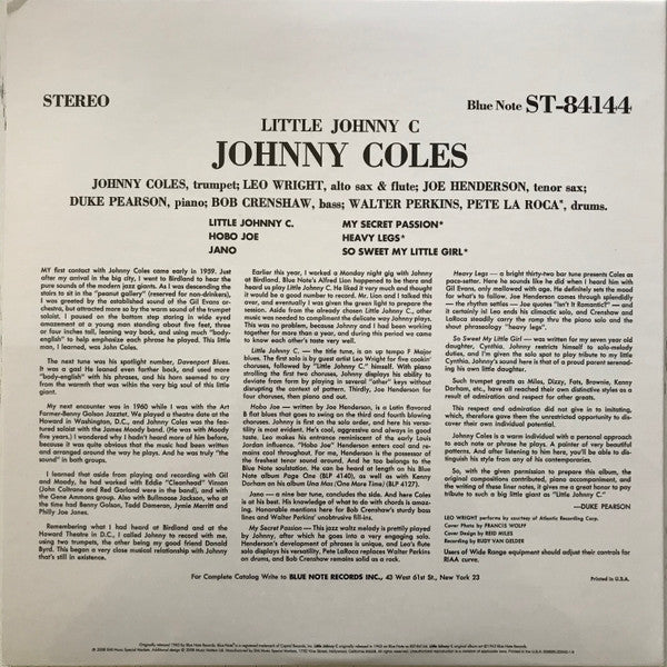 Little Johnny C