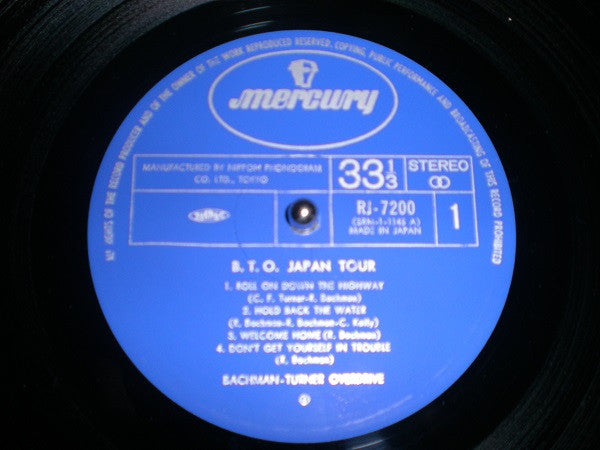 B.T.O. Japan Tour