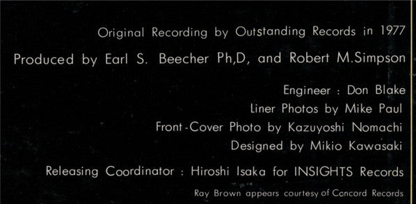 Paul Smith With Ray Brown And Louis Bellson