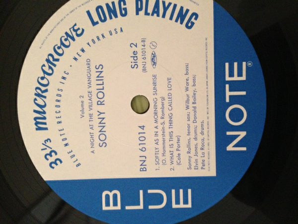 A Night At The "Village Vanguard" Volume 2