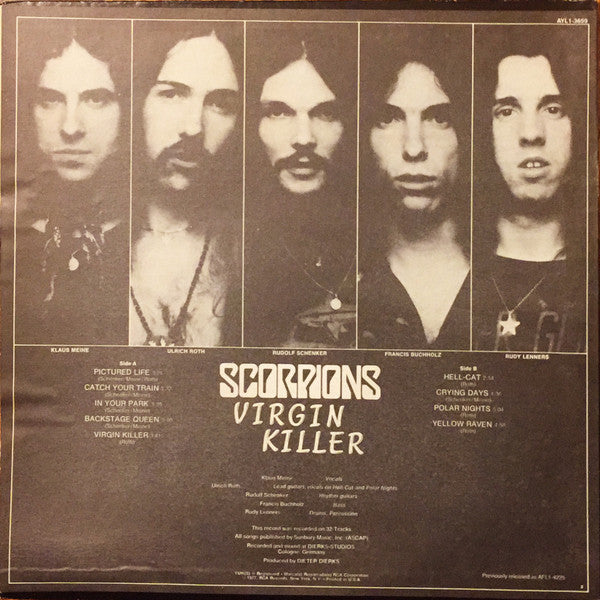 Release: Virgin Killer-Vinyl-US-1980-AYL1-3659-1880781
