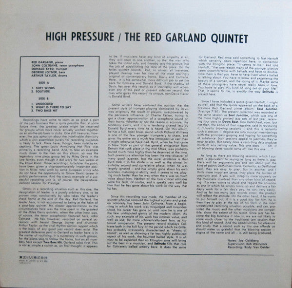High Pressure