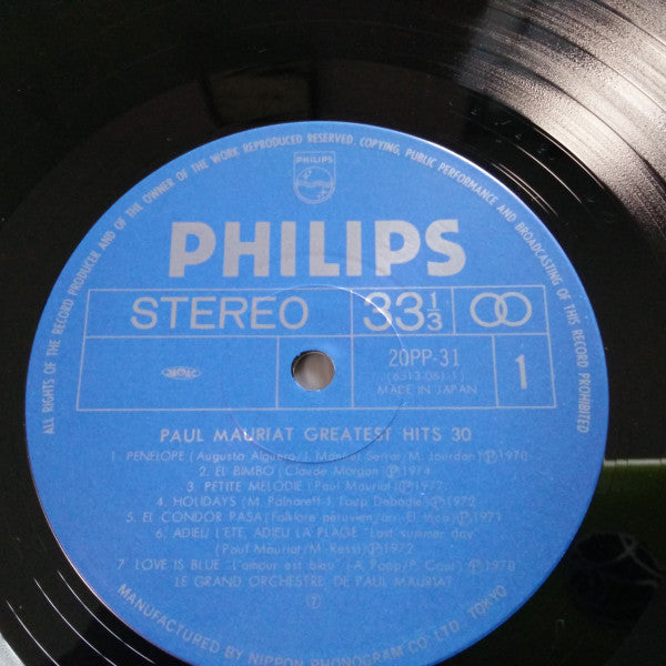Paul Mauriat Greatest Hits 30