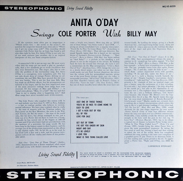 Swings Cole Porter