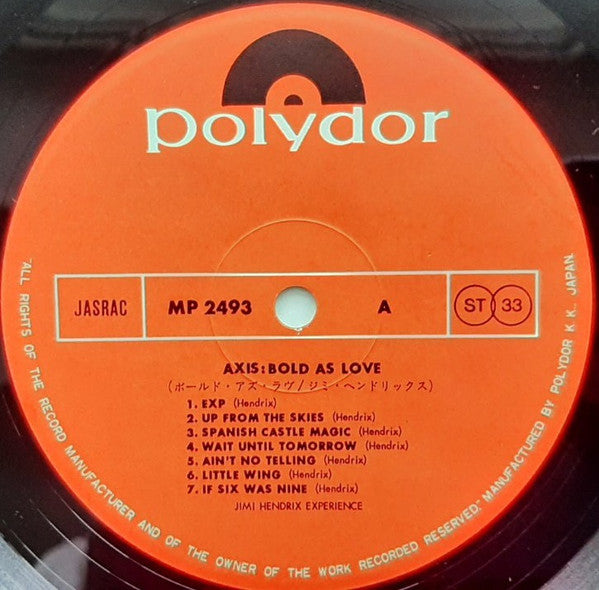 Axis: Bold As Love