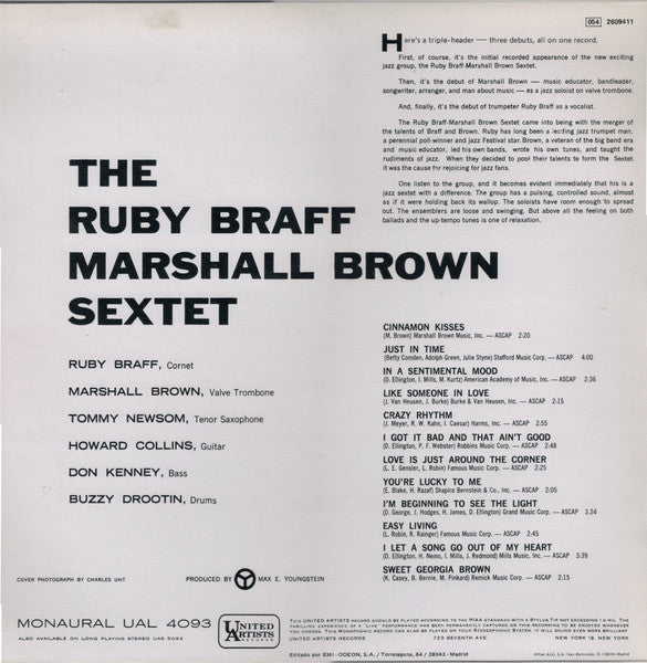 The Ruby Braff-Marshall Brown Sextet