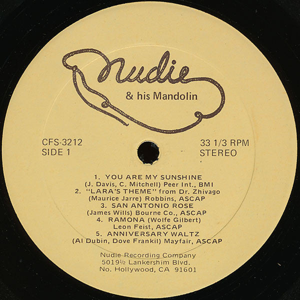 Nudie And His Mandolin