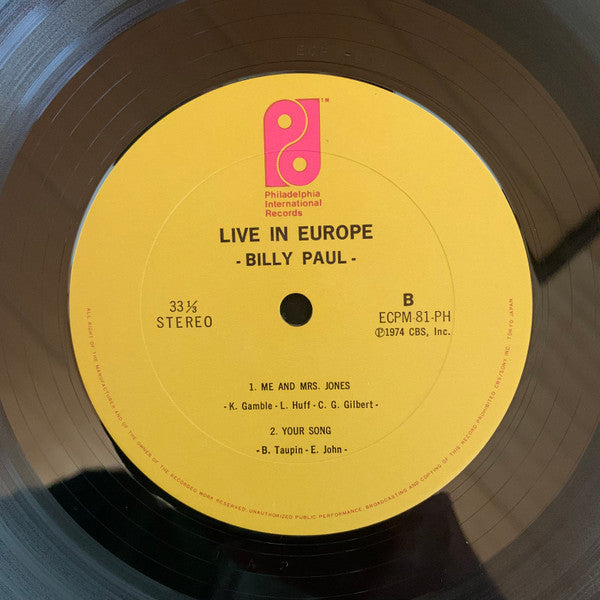 Live In Europe