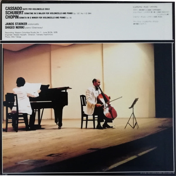 Janos Starker Plays Virtuoso Music For Violoncello